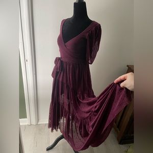 Black milk star velvet dress